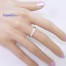 แหวนทองคำขาว แหวนเพชร แหวนคู่ แหวนแต่งงาน แหวนหมั้น - R1128DWG